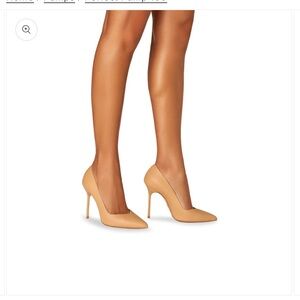 Sarah Flint Perfect Pump 100 Size 10.5 Tan Leather Heels | Chic + Ultra Comfort